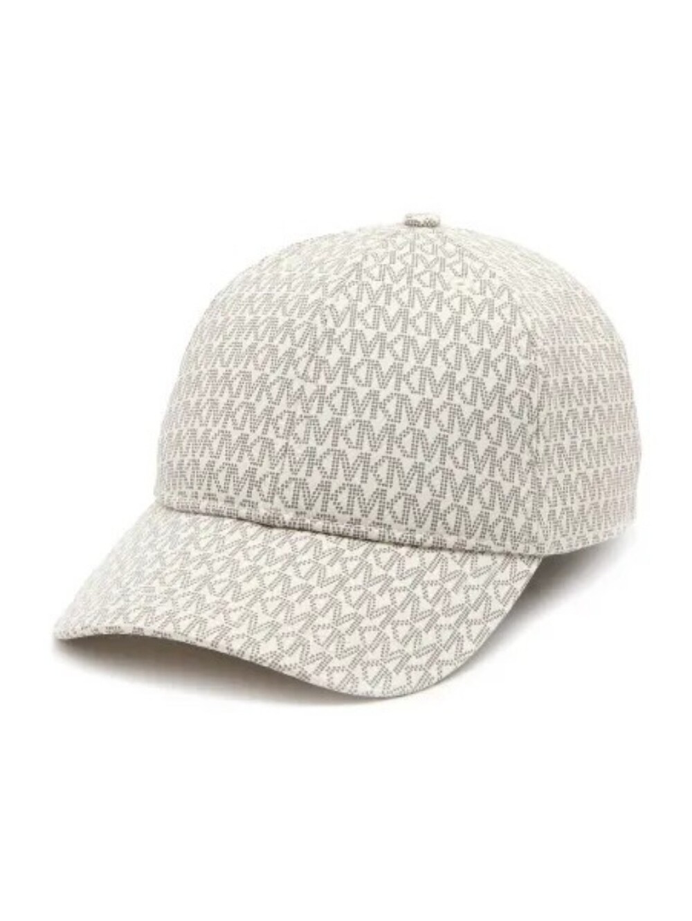 Michael Kors Signature Logo Baseball Cap in Ivory/Tan One Size